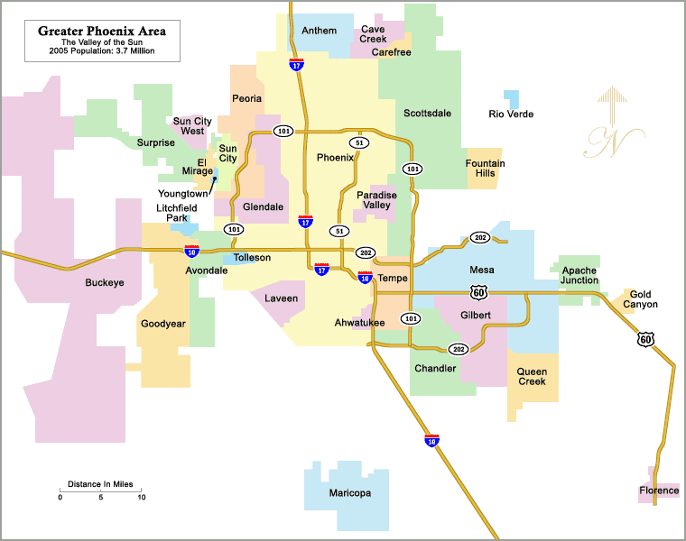 Phoenix Vacation Rentals and Accommodation Phoenix Map Phoenix AZ Map