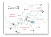 Silver Star Ski Resort Map