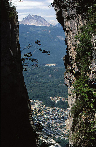 Squamish BC - wonderful view from the Chief