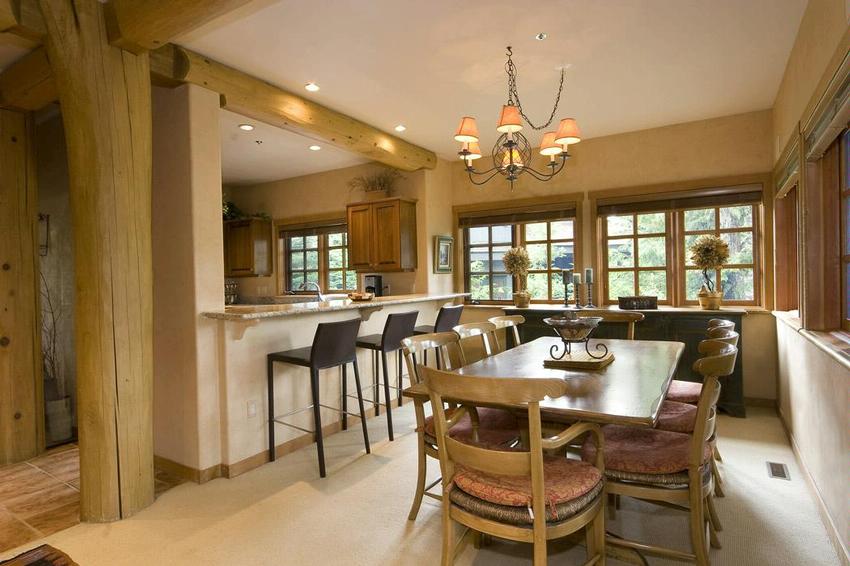 Taluswood Whistler dining area