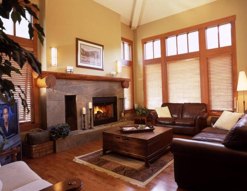 Taluswood Whistler cozy and comfy living room
