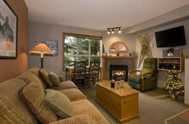 Glacier Reach Whistler Living Room