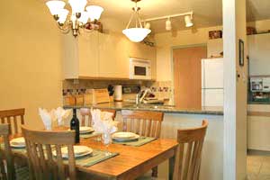 Enjoy home-cooked meals in Glacier Lodge 