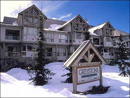 Greystone Lodge condos in Whistler winter time