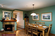 Eat together in you own private dining room.