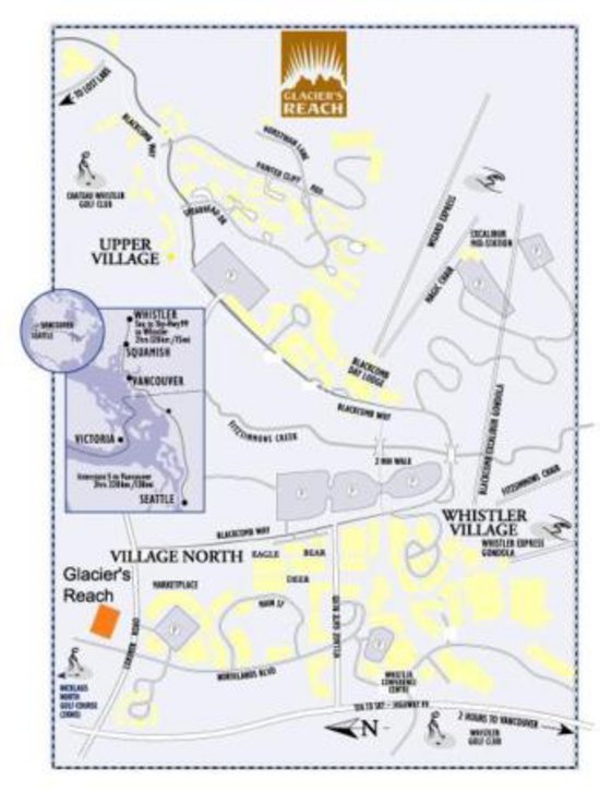 Whistler 1 Bedroom Accommodation - Glacier's Reach - #1276