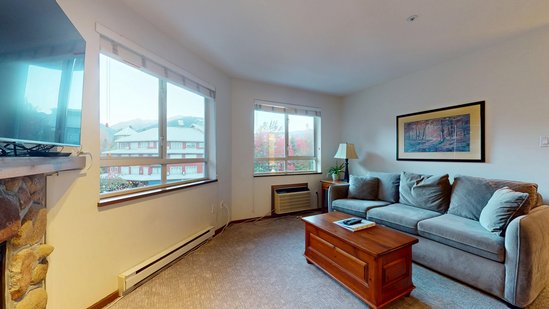 Whistler 1 Bedroom Accommodation - Whistler Town Plaza - Bear Lodge - #3804