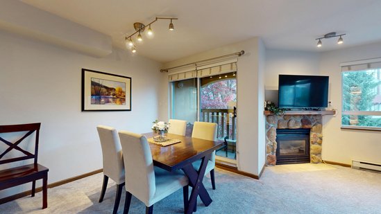 Whistler 1 Bedroom Accommodation - Whistler Town Plaza - Bear Lodge - #3804