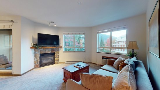 Whistler 1 Bedroom Accommodation - Whistler Town Plaza - Bear Lodge - #3804