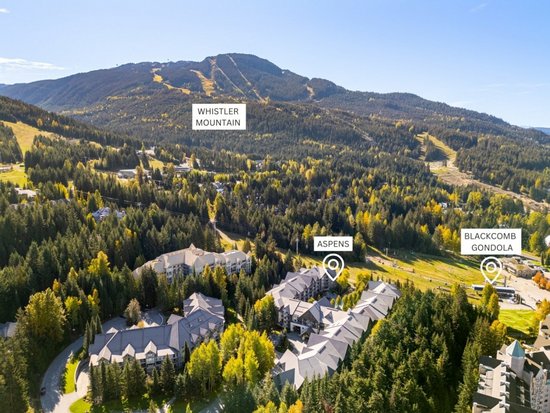 Whistler 1 Bedroom Accommodation - Aspens - #4700