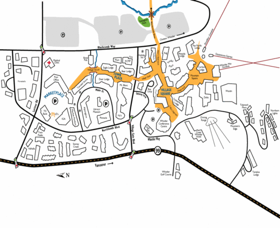 Whistler 2 Bedroom Accommodation - Whistler Town Plaza - Eagle Lodge - #574